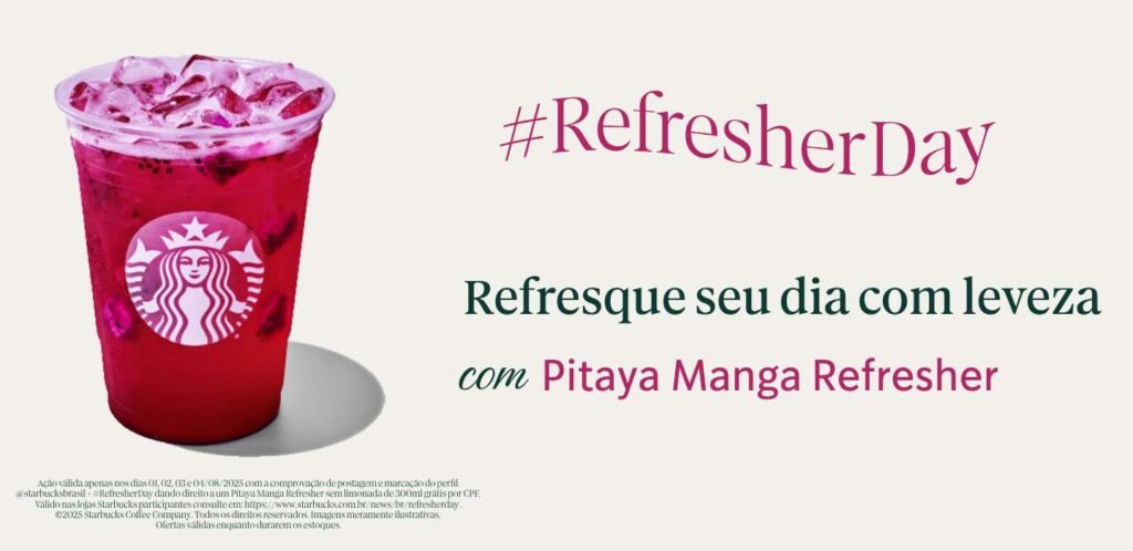 refresherday starbucks