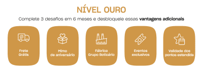 nível ouro