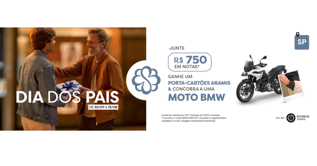 promocao bourbon dia dos pais