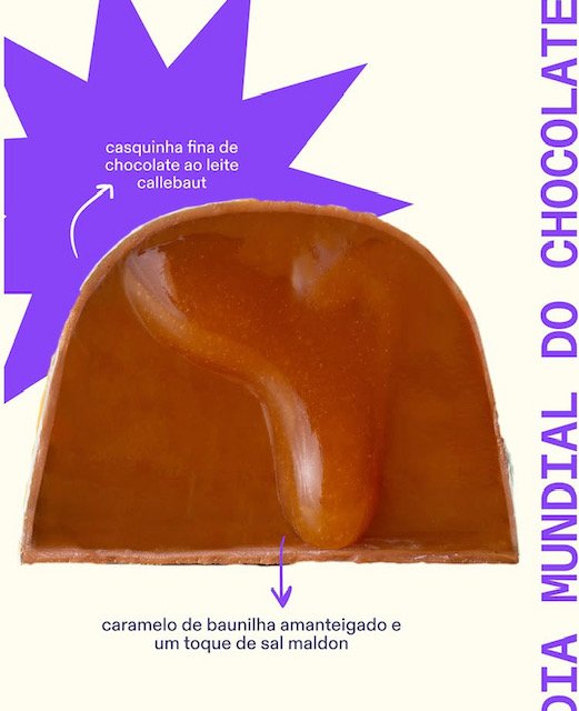 bombom caramelo salgado
