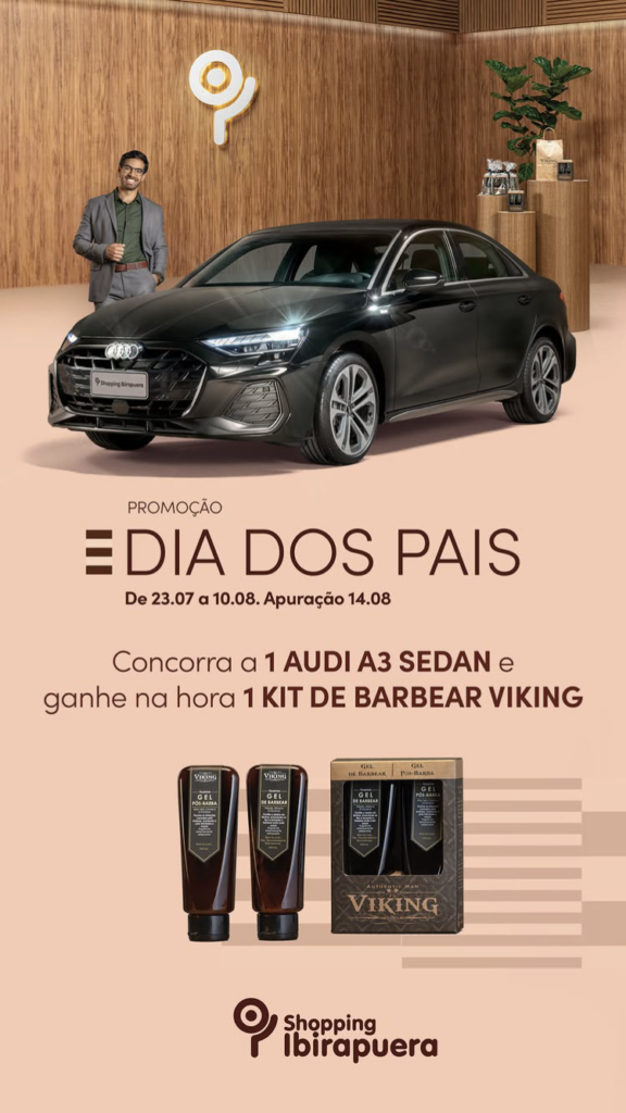 promocao dia dos pais 2025 shopping ibirapuera
