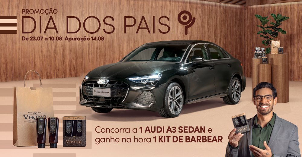 promocao dia dos pais 2025 shopping ibirapuera