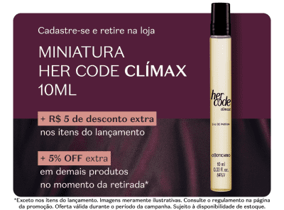 o boticario her code