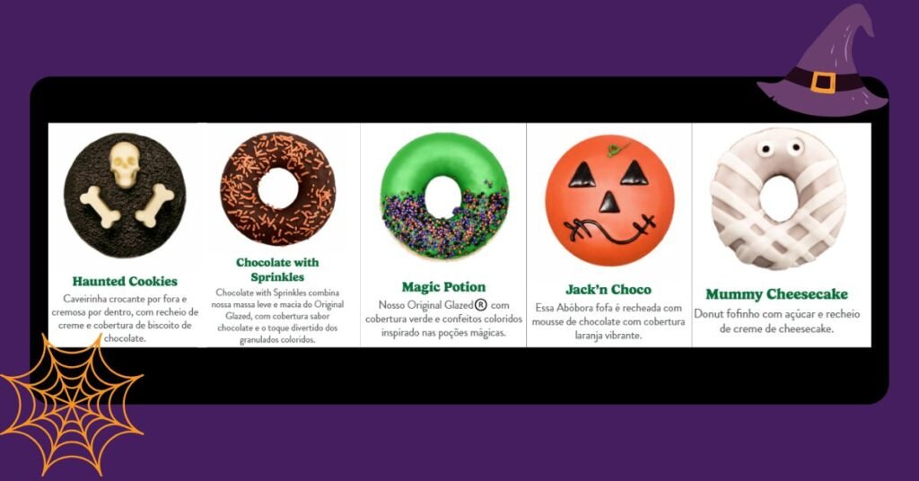 sabores krispy kreme halloween