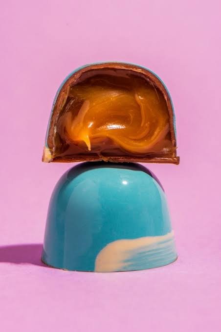 mica caramelo com sal bombom